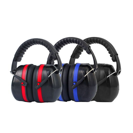 Luxury head mounted sound and noise proof earmuff